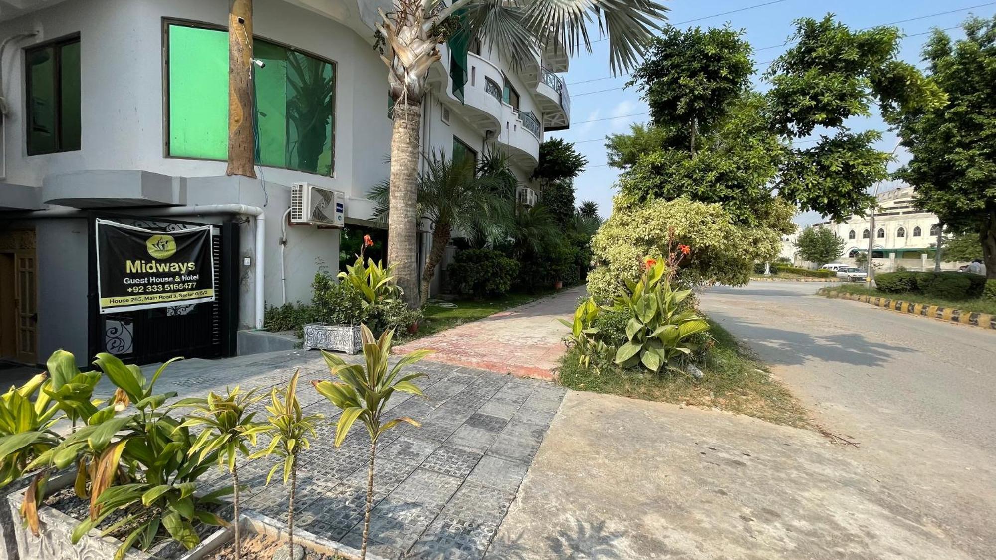 Midways Guest House And Hotels Islamabad Bagian luar foto